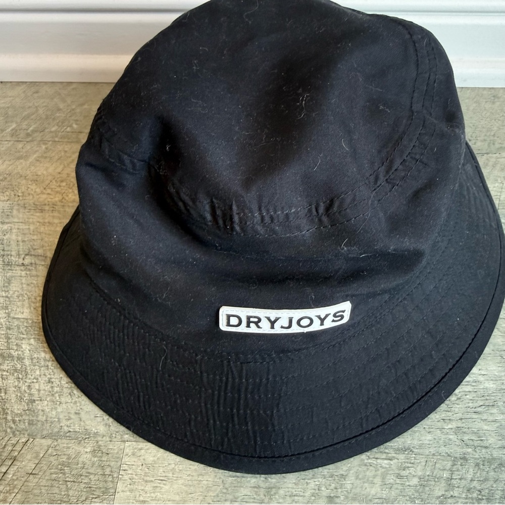 FootJoy DryJoys Hat Bucket Fitted Mens Large Black Golf Rain Waterproof - Picture 4 of 8